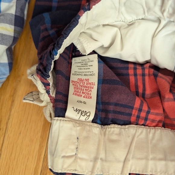 Mini Boden drawstring sleep pants pj's - Picture 2 of 3